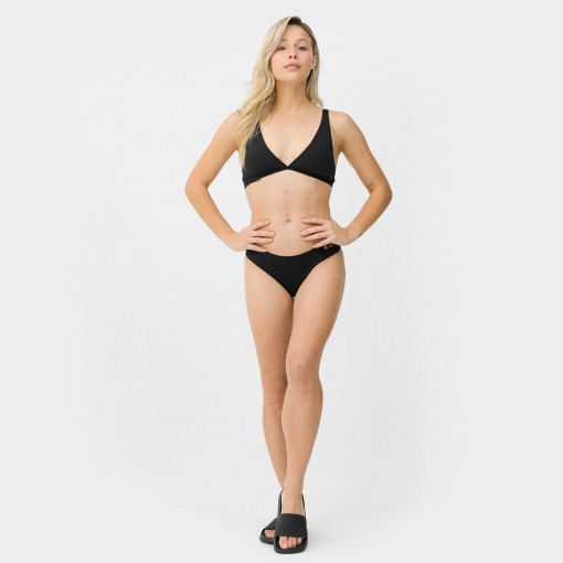 ROXY Dół od damskiego kostiumu kąpielowego Roxy Active Bikini Bottoms  czarny Głęboka czerń