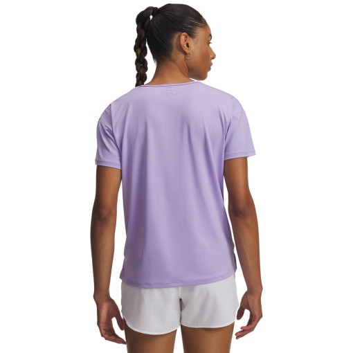 Damska koszulka treningowa Under Armour UA Vanish Energy SS 2.0 - fioletowa