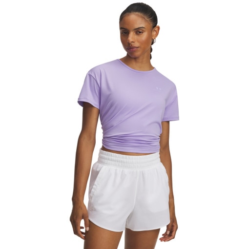  UNDER ARMOUR Damska koszulka treningowa Under Armour UA Vanish Energy SS 2.0  fioletowa Fioletowy