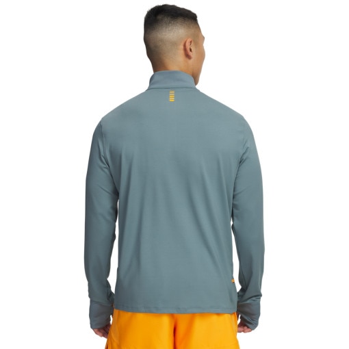 Męski longsleeve do biegania Under Armour UA Launch Pro 1/4 Zip - niebieski