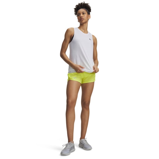 Obrazek dla: UNDER ARMOUR Damskie spodenki do biegania Under Armour UA Fly By 3'' Shorts  żółte żółty