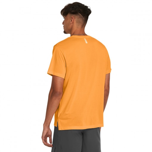 Męska koszulka do biegania Under Armour UA Steaker Tee - pomarańczowa