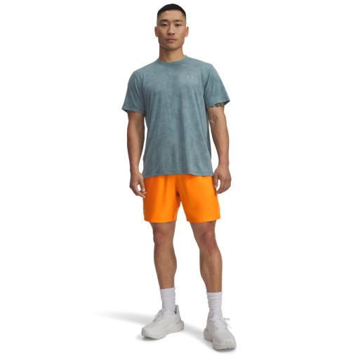  UNDER ARMOUR Męskie spodenki do biegania Under Armour UA Launch 7'' Short  pomarańczowe Pomarańczowy