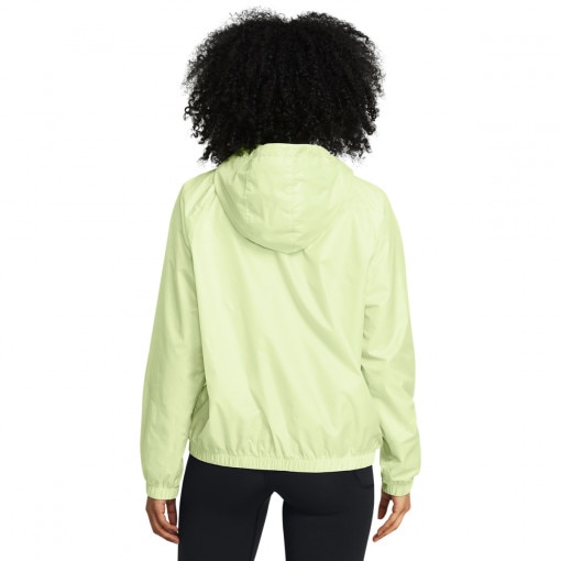 Damska kurtka treningowa Under Armour UA Rival Sport Windbreaker Jkt - zielona