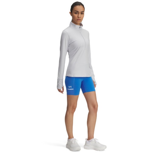  UNDER ARMOUR Damskie spodenki do biegania Under Armour UA Launch Half Tight  niebieskie Niebieski