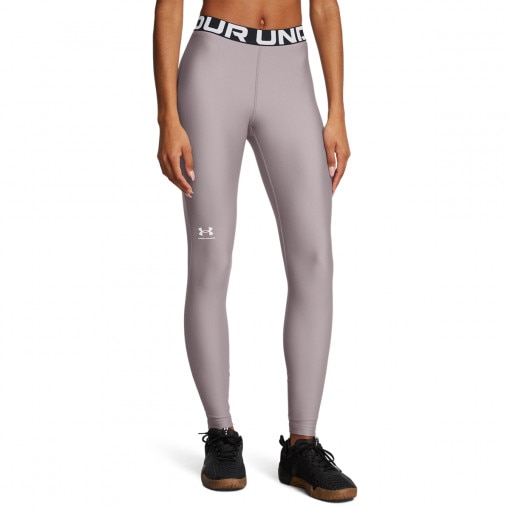 Damskie legginsy treningowe Under Armour UA HG Authentic Legging - beżowe