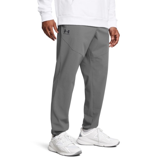 Męskie spodnie treningowe Under Armour UA Vibe Woven Pants - szare