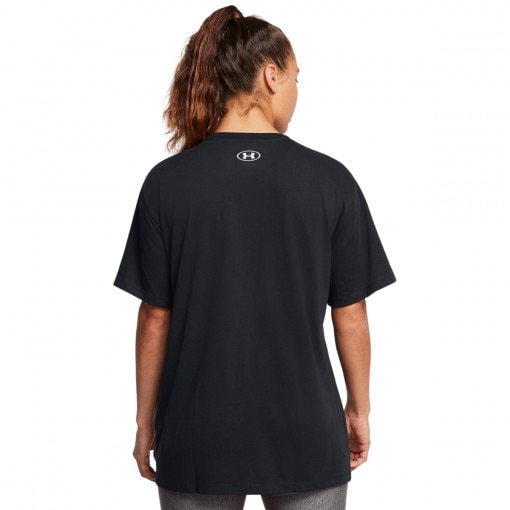 Damski t-shirt basic Under Armour UA BF Oversized Logo - czarny