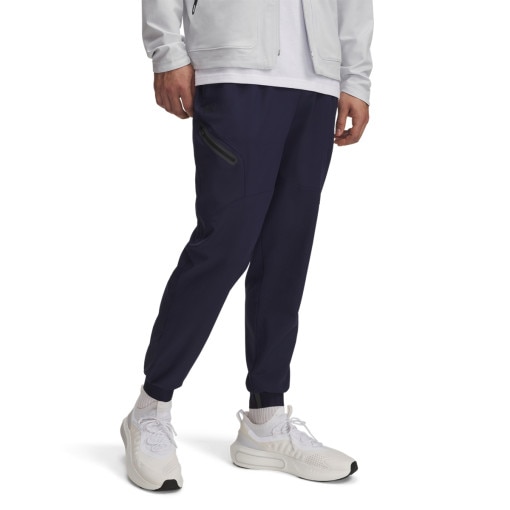 Męskie spodnie treningowe Under Armour UA Unstoppable Joggers - granatowe