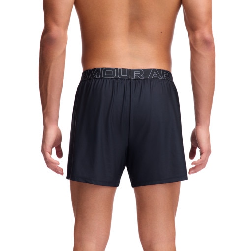 Męskie bokserki treningowe (3-pack) Under Armour UA Performance Tech Mesh 6” - czarne