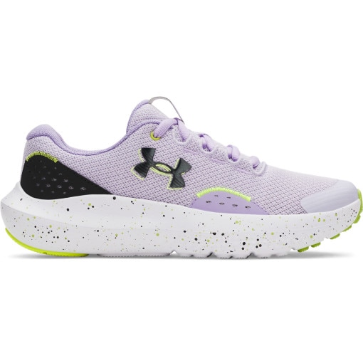  UNDER ARMOUR Dziewczęce buty do biegania Under Armour UA Ggs Surge 4  fioletowe Fioletowy