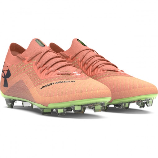 Męskie buty piłkarskie korki lanki Under Armour UA Shadow Elite 2 FG - pomarańczowe