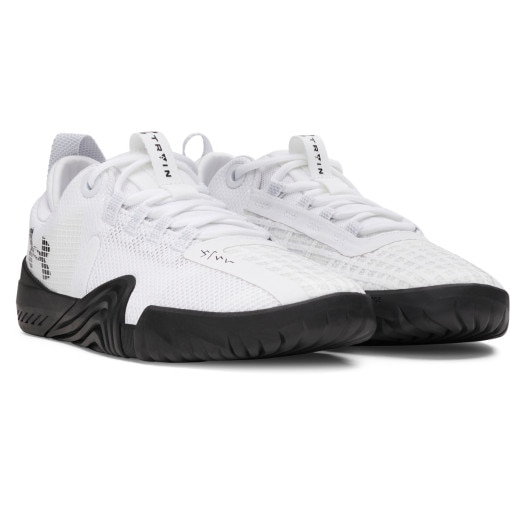 Męskie buty treningowe crossfit Under Armour UA TriBase Reign 6 - białe