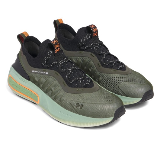 Sneakersy uniseks Under Armour UA U Phantom 4 Rflct - zielone