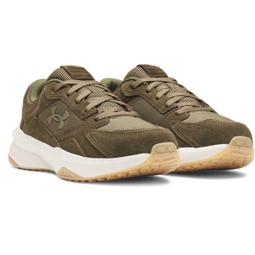 Męskie buty treningowe Under Armour UA Edge SUEDE - khaki
