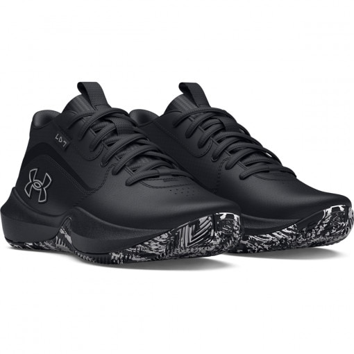 Dziecięce buty do koszykówki Under Armour UA Gs Lockdown 7 - czarne