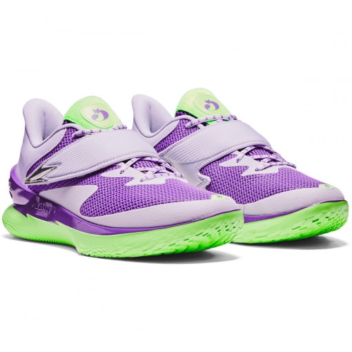 Buty do koszykówki uniseks Under Armour Curry Fox 1 The Beam - fioletowe