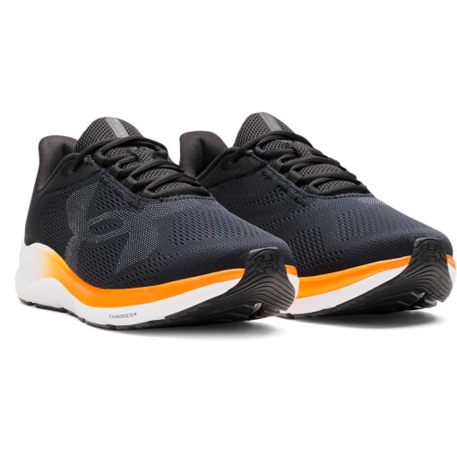 Meskie buty do biegania Under Armour UA Charged Pursuit 4 Big Logo - czarne