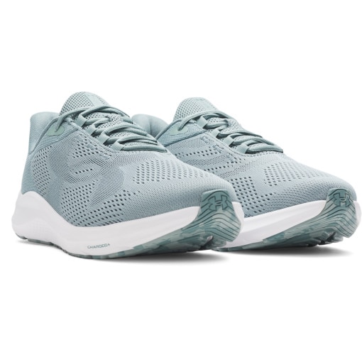 Meskie buty do biegania Under Armour UA Charged Pursuit 4 Big Logo - niebieskie