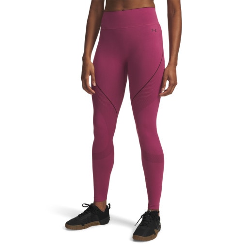 Damskie legginsy treningowe Under Armour UA Vanish Seamless Legging - różowe