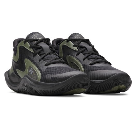 Buty do koszykówki uniseks Under Armour UA JET '25 - zielone