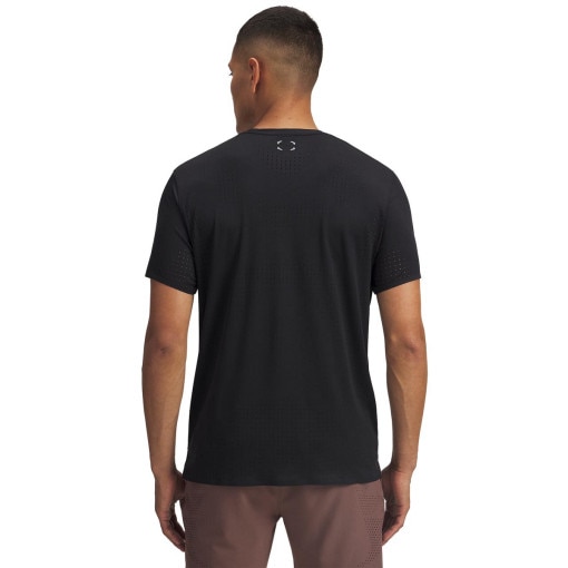 Męska koszulka treningowa Under Armour UA Halo Vent SS - czarna 