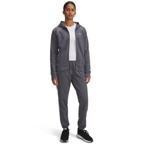  UNDER ARMOUR Damski dres komplet treningowy Under Armour UA Rival Tricot Tracksuit HD  szary Szary