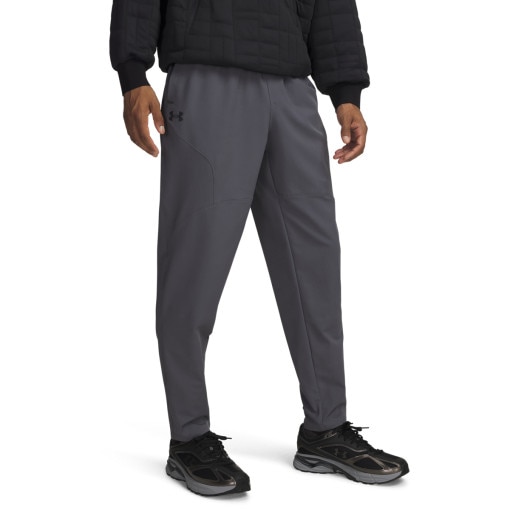 Męskie spodnie treningowe Under Armour UA Unstoppable Tapered Pants - szare