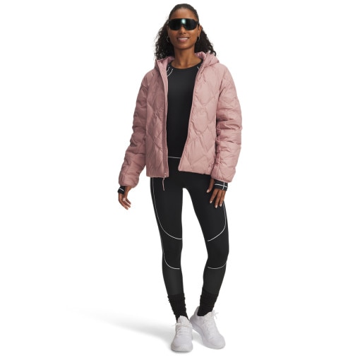  UNDER ARMOUR Damskie legginsy treningowe Under Armour UA ColdGear Textured Legging  czarne Czarny