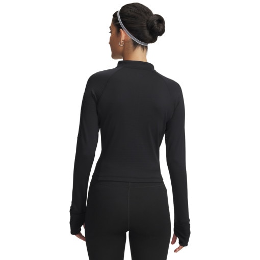 Damska bluza do biegania bez kaptura Under Armour UA Velociti Pro CW Half Zip - czarna