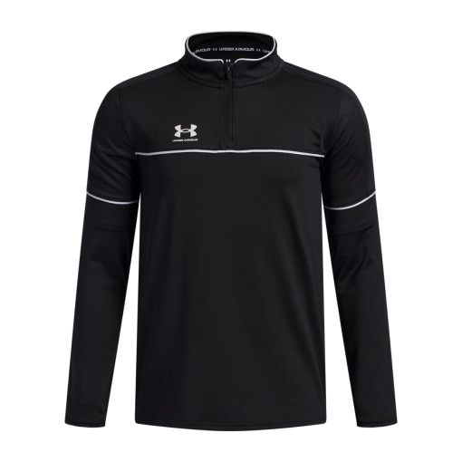  UNDER ARMOUR Chłopięcy longsleeve treningowy Under Armour UA B Challenger Training  czarny Czarny