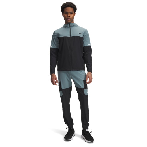 UNDER ARMOUR Męskie spodnie treningowe Under Armour UA Tech Utility Woven  czarne Czarny