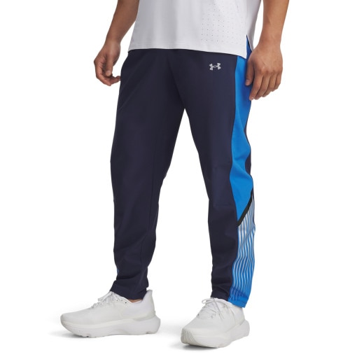 Męskie spodnie do biegania Under Armour  UA Velociti Storm Pant - granatowe