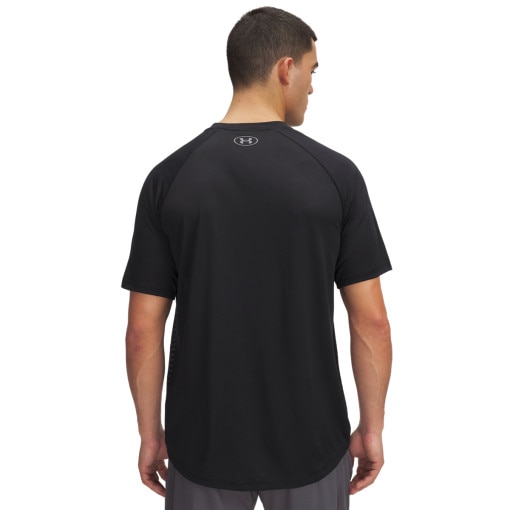 Męska koszulka treningowa Under Armour UA Tech Fade SS - czarna