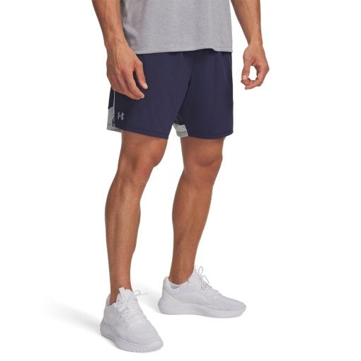 Męskie spodenki treningowe Under Armour UA Tech Vent 2in1 Short - granatowe
