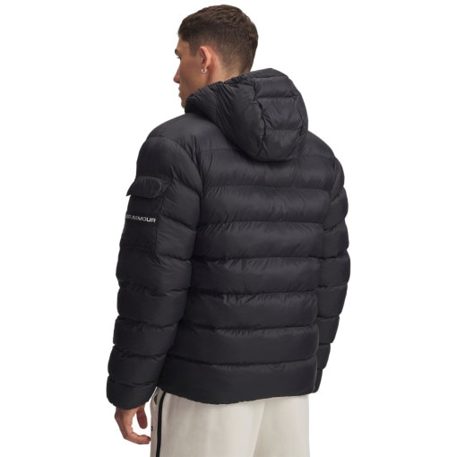 Męska kurtka pikowana Under Armour UA Sportswear Puff Jkt - czarna