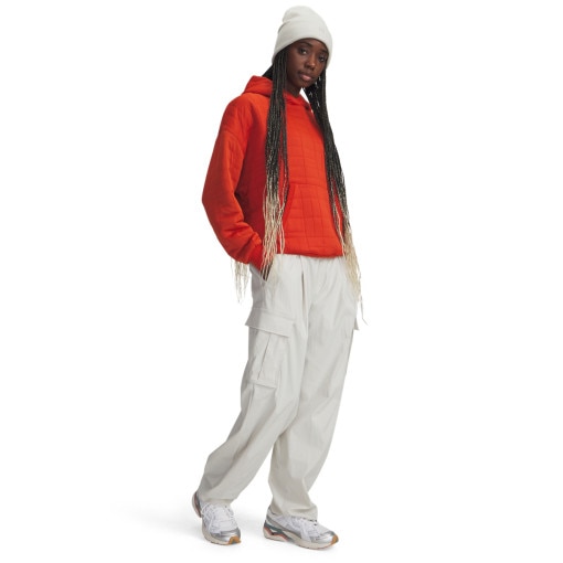  UNDER ARMOUR Damskie spodnie cargo Under Armour UA Unstoppable Rstop Cargo  białe Biały