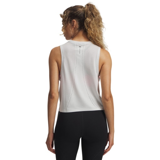 Damski top treningowy Under Armour UA Halo Vent SL - szary