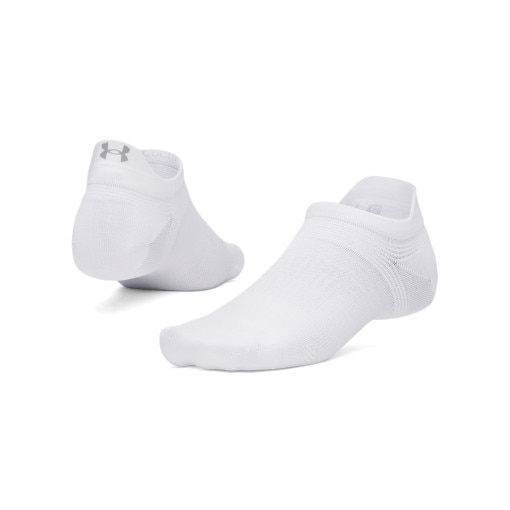  UNDER ARMOUR Skarpetki do biegania uniseks Under Armour UA Velociti Lite 1pk  białe Biały