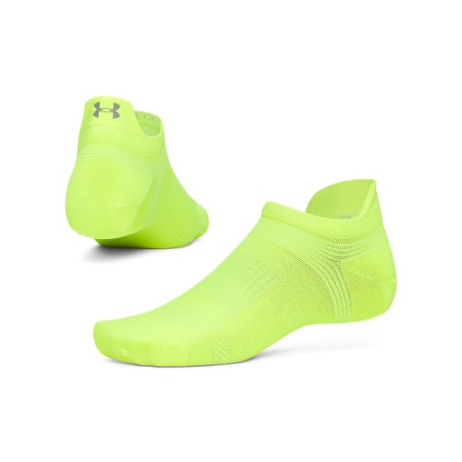  UNDER ARMOUR Skarpetki do biegania uniseks Under Armour UA Velociti Lite 1pk  żółte żółty