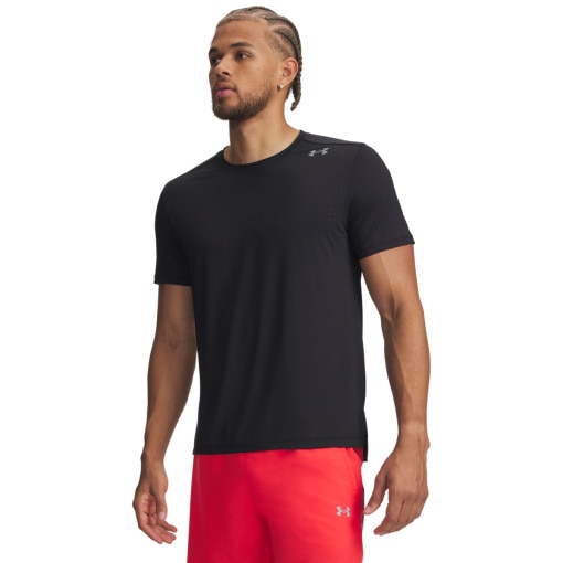 UNDER ARMOUR Męski tshirt do biegania Under Armour UA Velociti Pro Shortsleeve czarny Czarny
