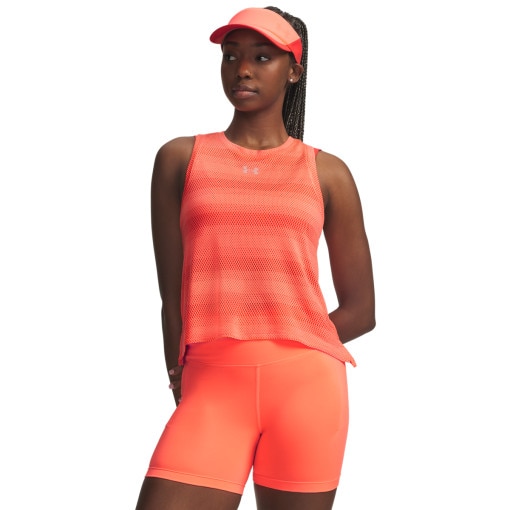  UNDER ARMOUR Damski top do biegania Under Armour UA Velociti Singlet  pomarańczowy Pomarańczowy