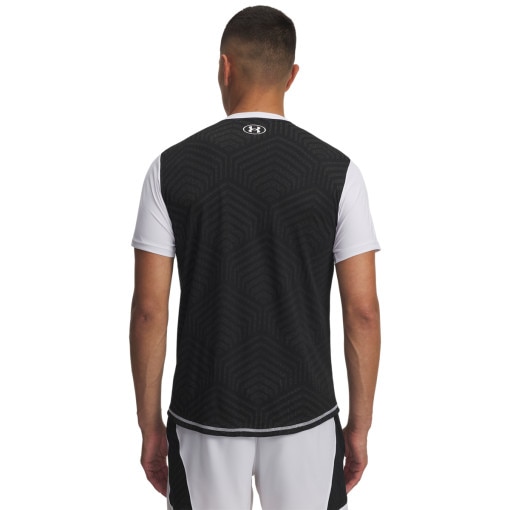 Męska koszulka piłkarska Under Armour UA M Challenger Pro SS - biała