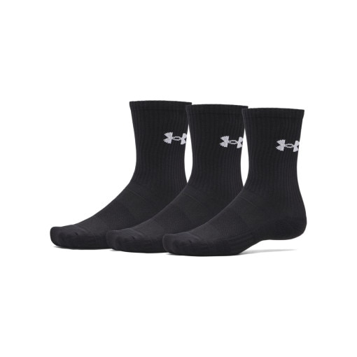  UNDER ARMOUR Skarpetki treningowe uniseks (3pack) Under Armour UA Performance Cotton  czarne Czarny