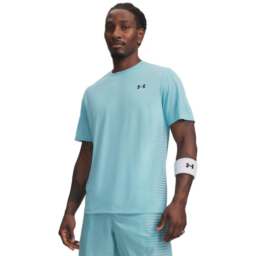  UNDER ARMOUR Męska koszulka treningowa Under Armour UA Tech Play Short Sleeve  niebieska Niebieski