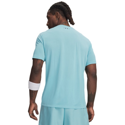 Męska koszulka treningowa Under Armour UA Tech Play Short Sleeve - niebieska