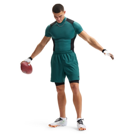 UNDER ARMOUR Męskie spodenki treningowe Under Armour UA Vanish Wven Short 2.0 6in zielone Zielony