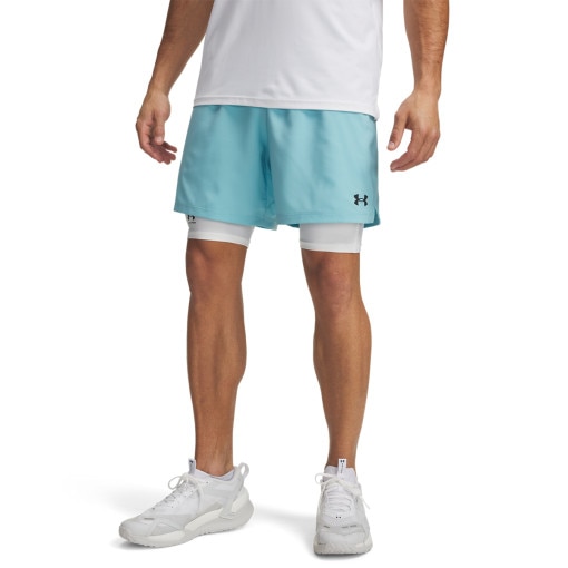 Męskie spodenki treningowe Under Armour UA Vanish Wven Short 2.0 6in - niebieskie