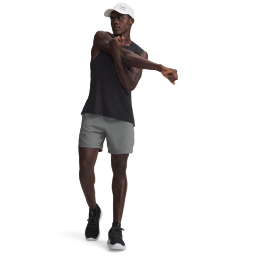  UNDER ARMOUR Męskie spodenki treningowe Under Armour UA Vanish Wven Short 2.0 6in  szare Szary