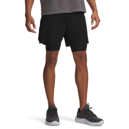 Męskie spodenki treningowe Under Armour UA Vanish Elite 2in1 Short - czarne
